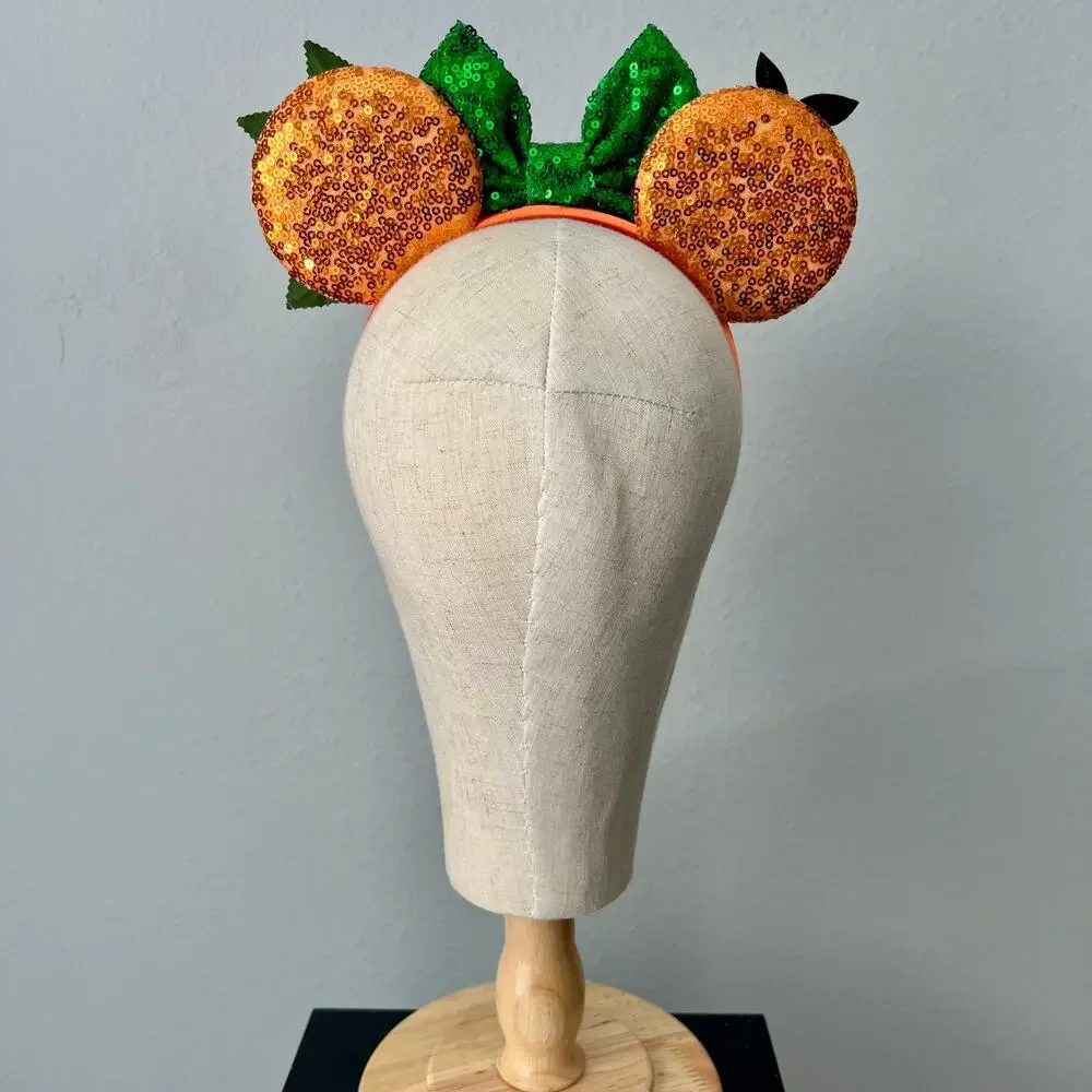 Orange Bird Minnie Ears | Walt Disney World-Inspired Mouse Headband - Picture 5 of 5
